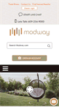 Mobile Screenshot of modway.com