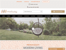 Tablet Screenshot of modway.com